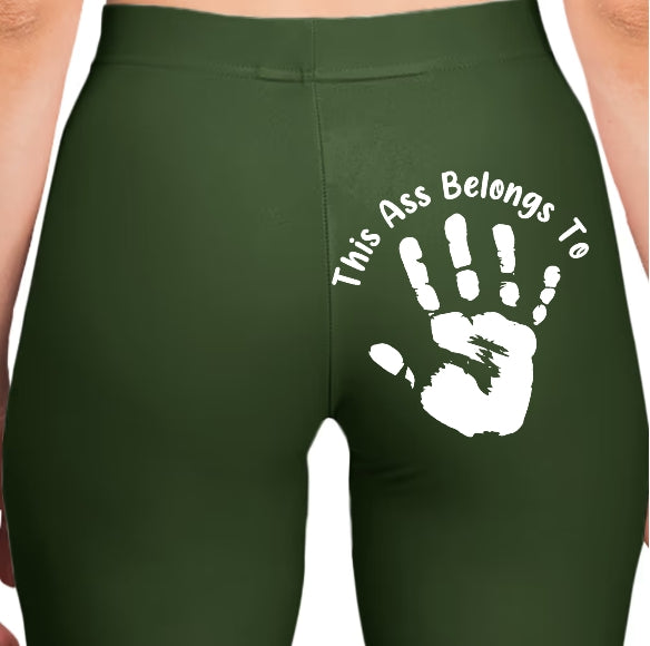 This A** Is Taken - Naughty Gifts For Wife - Personalized Leggings