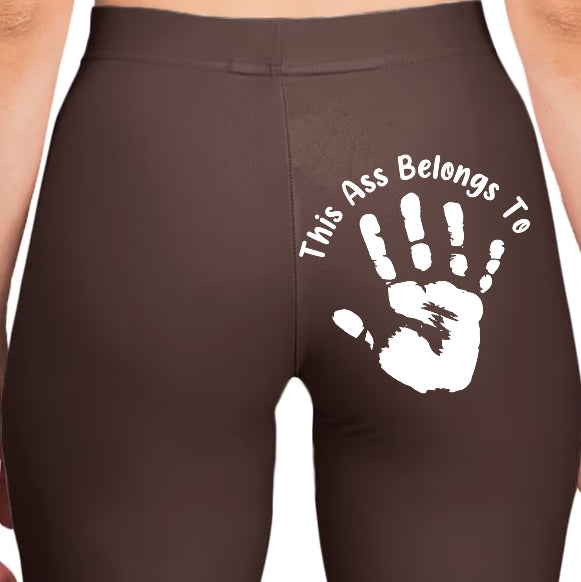 This A** Is Taken - Naughty Gifts For Wife - Personalized Leggings